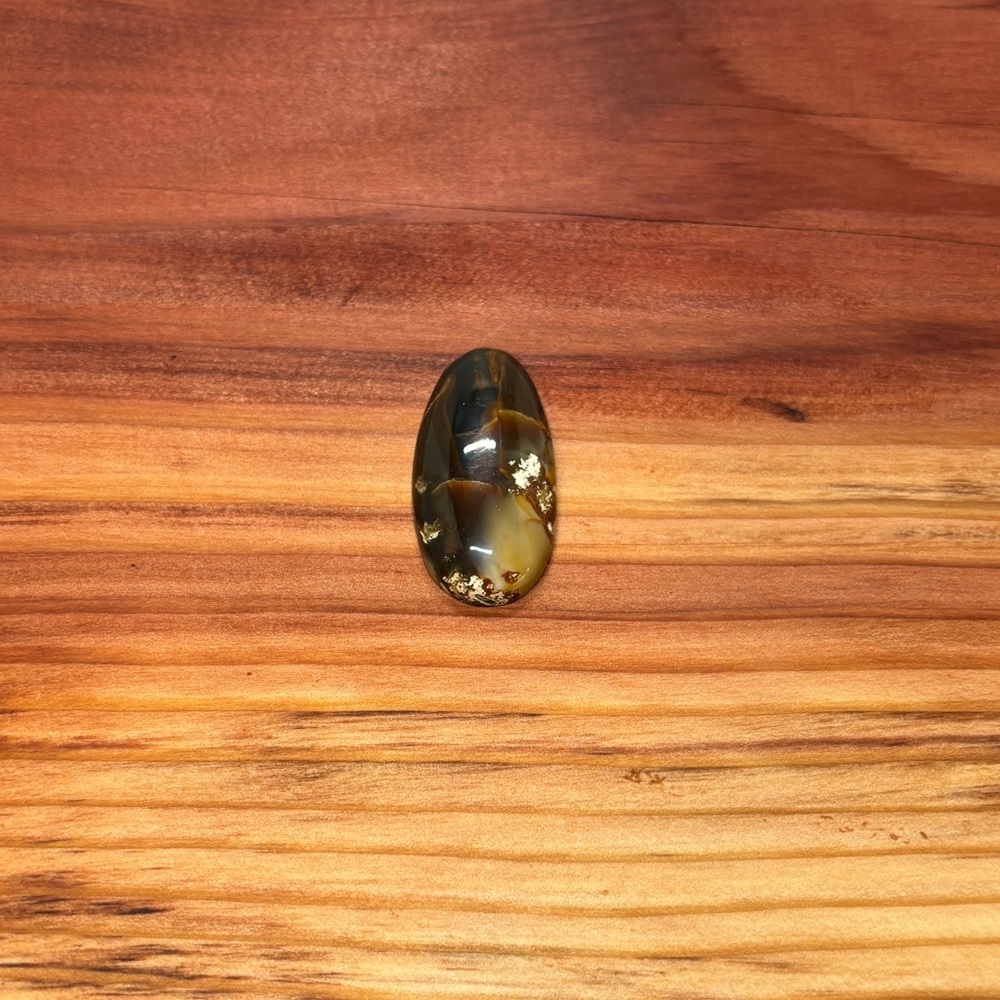 Blue Mountain Jasper Oval Cabochon Large Polished Loose Gemstone Jewelry Making - Picture 3 of 9